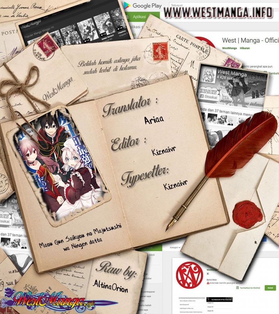 Maou Gun Saikyou no Majutsushi wa Ningen datta Chapter 09 Bahasa Indonesia