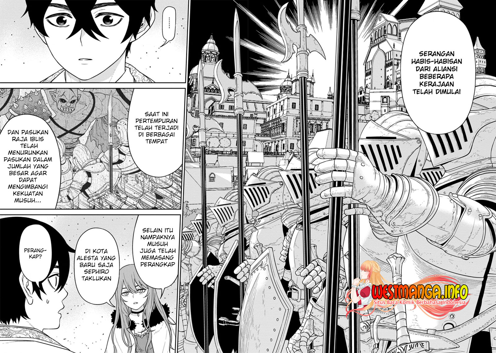 Maou Gun Saikyou no Majutsushi wa Ningen datta chapter 17