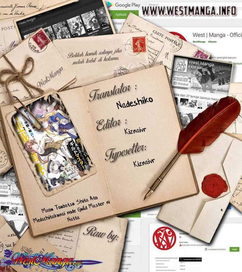 Maou Toubatsu Shita Ato, Medachitakunai node Guild Master ni Natta chapter 18