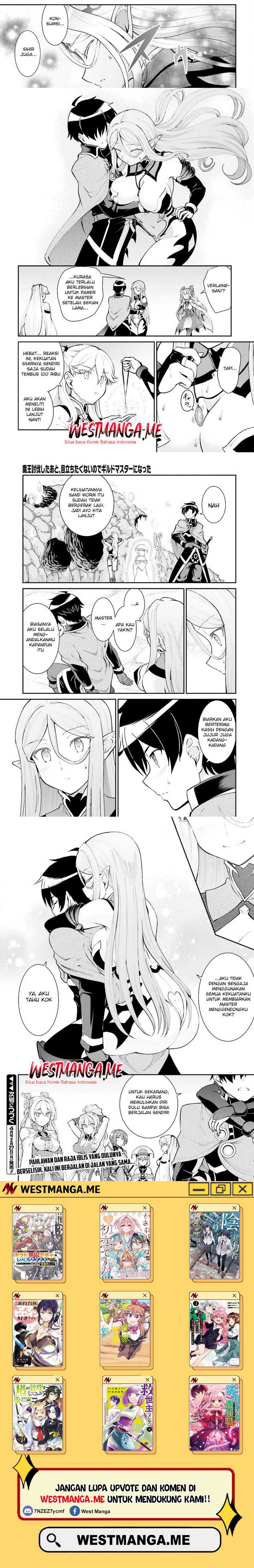 Maou Toubatsu Shita Ato, Medachitakunai node Guild Master ni Natta chapter 40