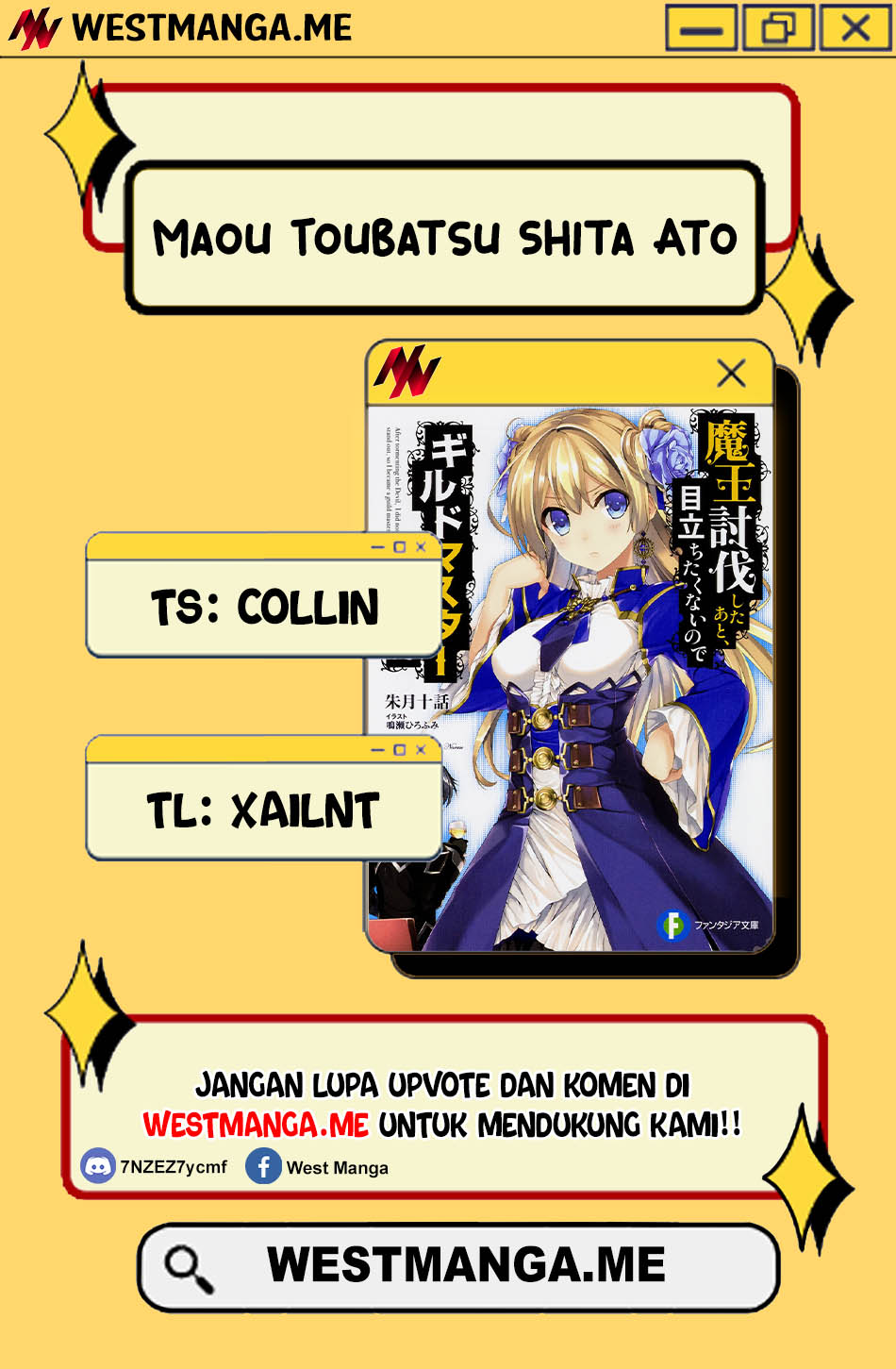 Maou Toubatsu Shita Ato, Medachitakunai node Guild Master ni Natta chapter 41