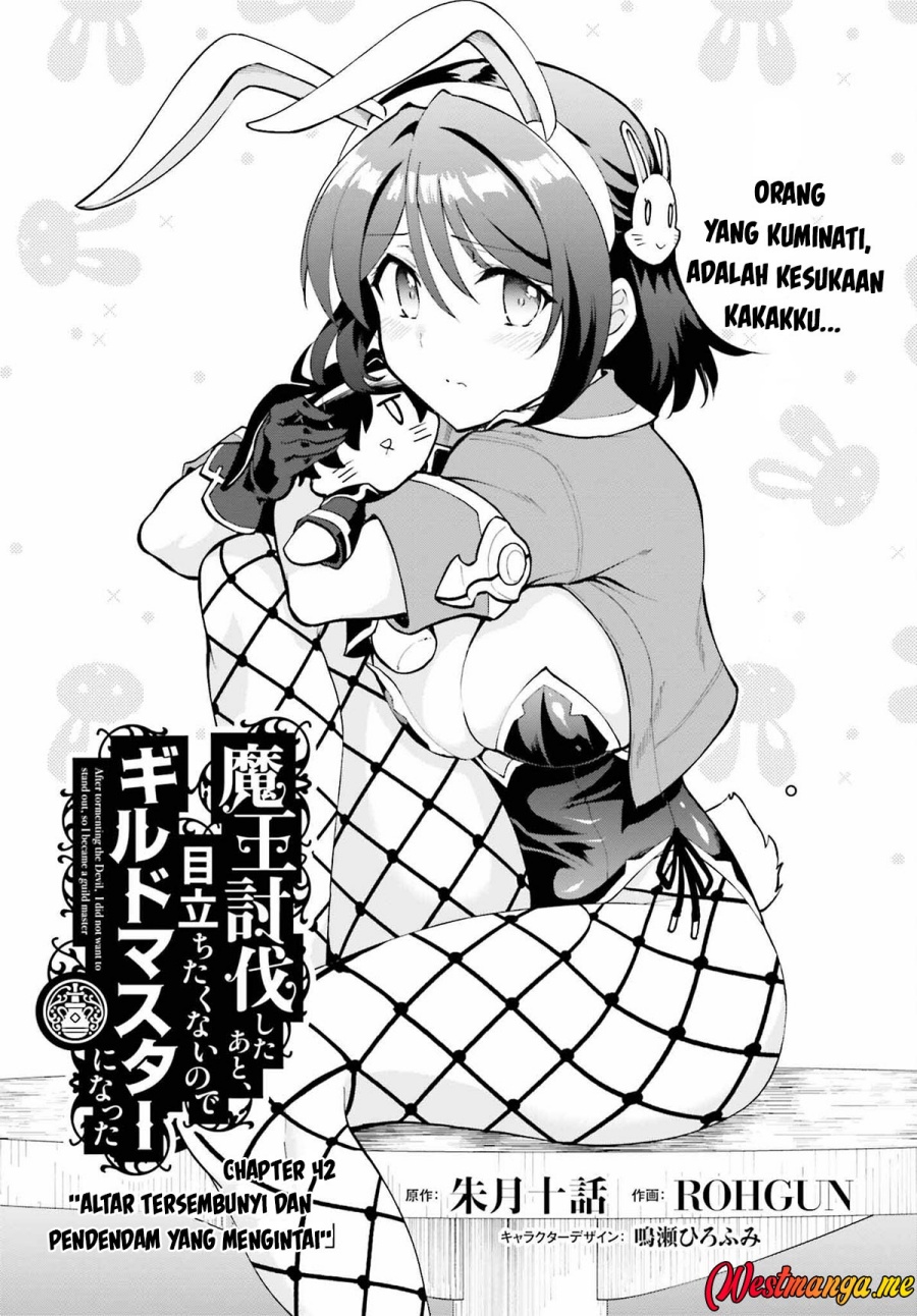 Maou Toubatsu Shita Ato, Medachitakunai node Guild Master ni Natta Chapter 42 Bahasa Indonesia