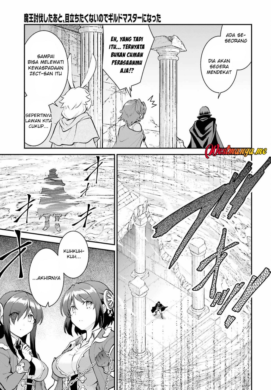 Maou Toubatsu Shita Ato, Medachitakunai node Guild Master ni Natta Chapter 42 Bahasa Indonesia