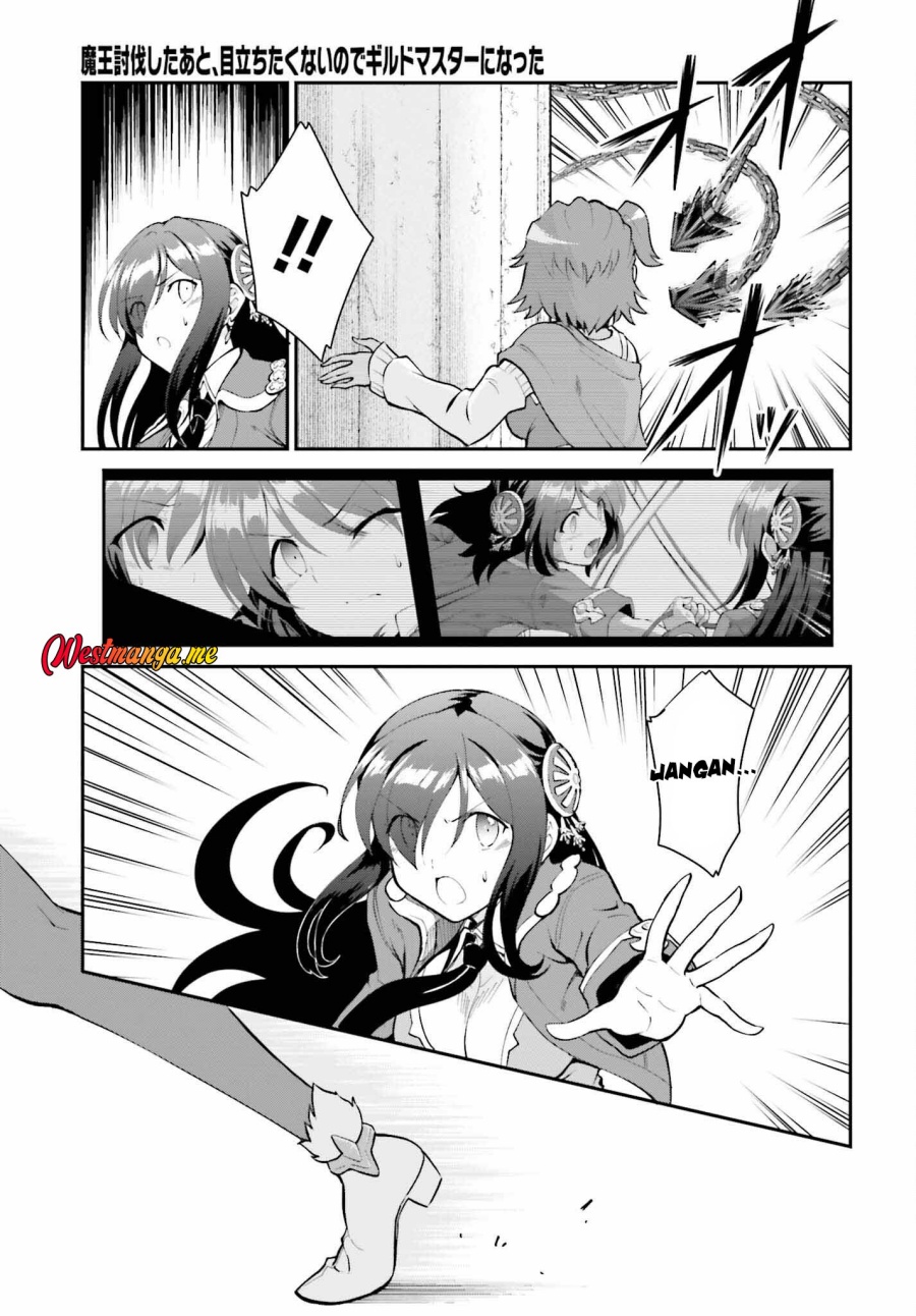 Maou Toubatsu Shita Ato, Medachitakunai node Guild Master ni Natta Chapter 42 Bahasa Indonesia