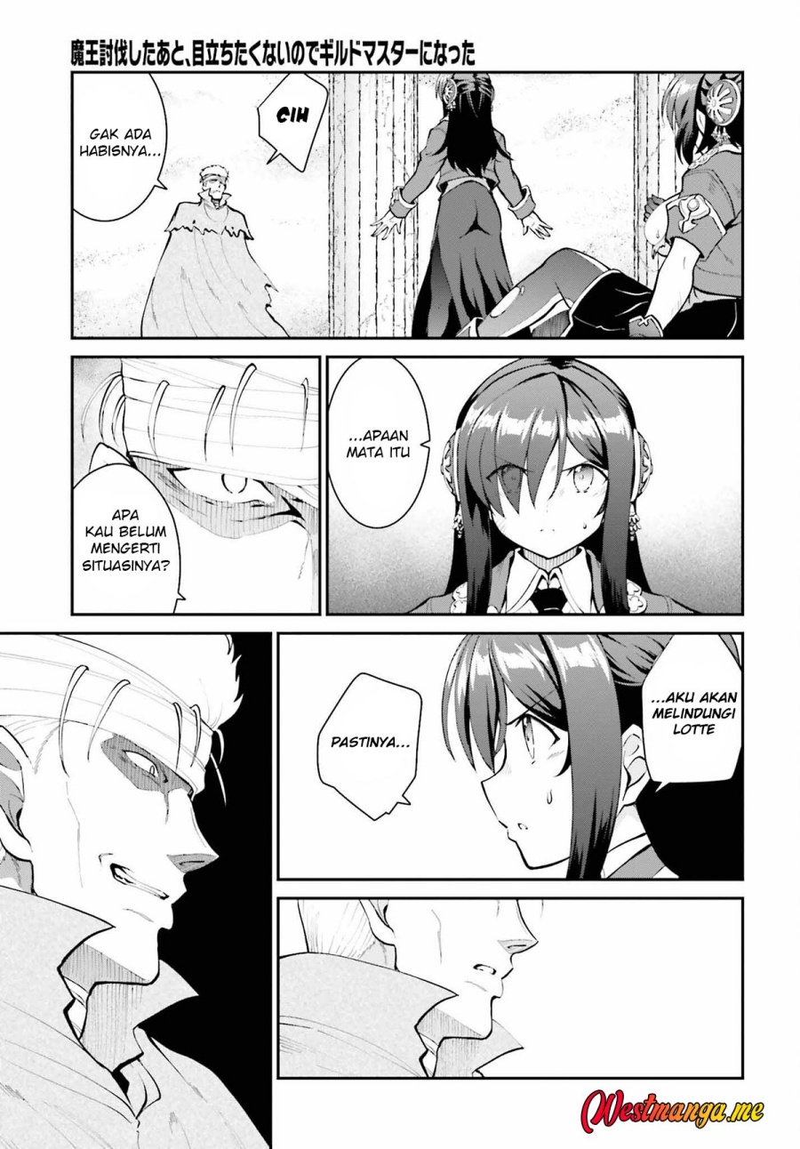 Maou Toubatsu Shita Ato, Medachitakunai node Guild Master ni Natta Chapter 42 Bahasa Indonesia