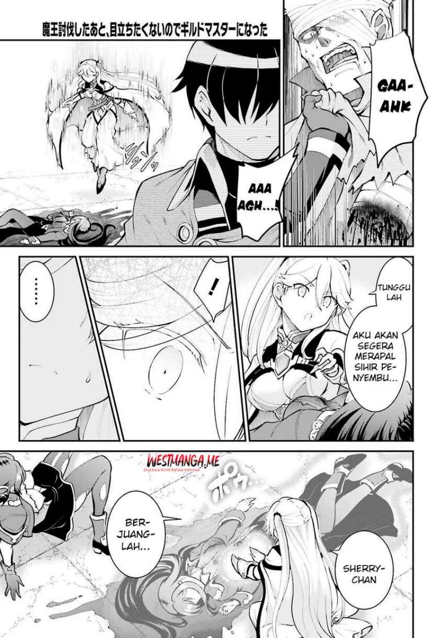 Maou Toubatsu Shita Ato, Medachitakunai node Guild Master ni Natta chapter 43