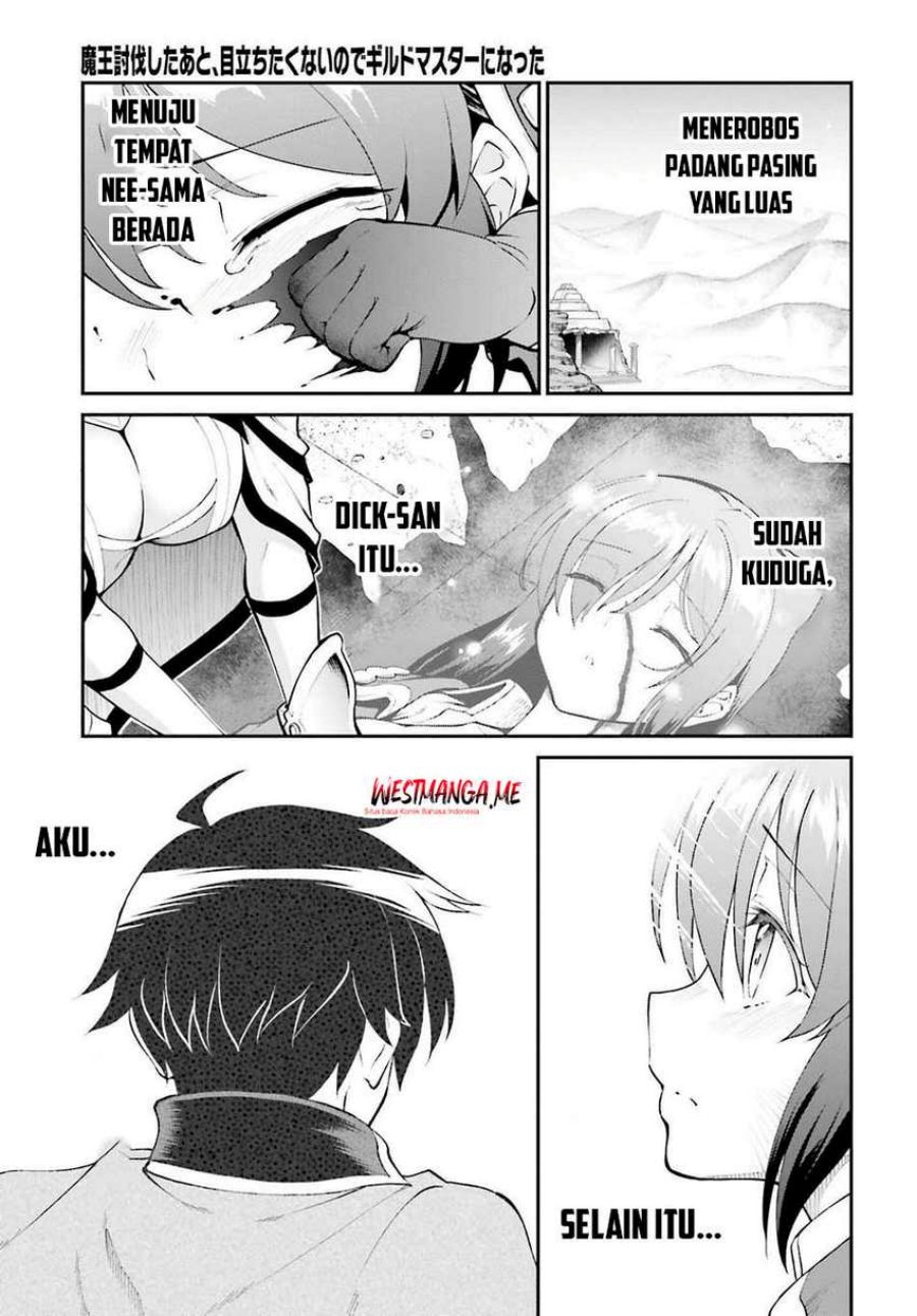 Maou Toubatsu Shita Ato, Medachitakunai node Guild Master ni Natta chapter 43
