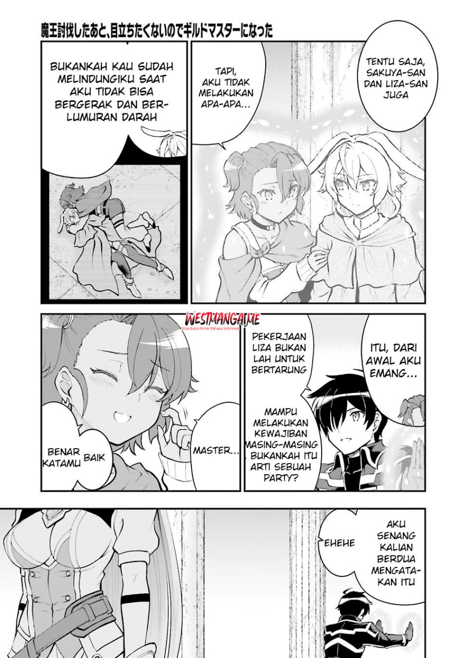 Maou Toubatsu Shita Ato, Medachitakunai node Guild Master ni Natta chapter 44