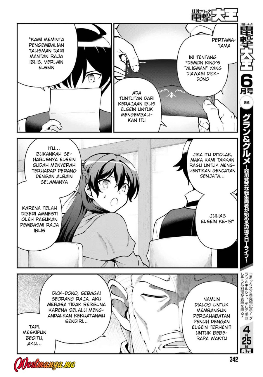 Maou Toubatsu Shita Ato, Medachitakunai node Guild Master ni Natta Chapter 62 Bahasa Indonesia