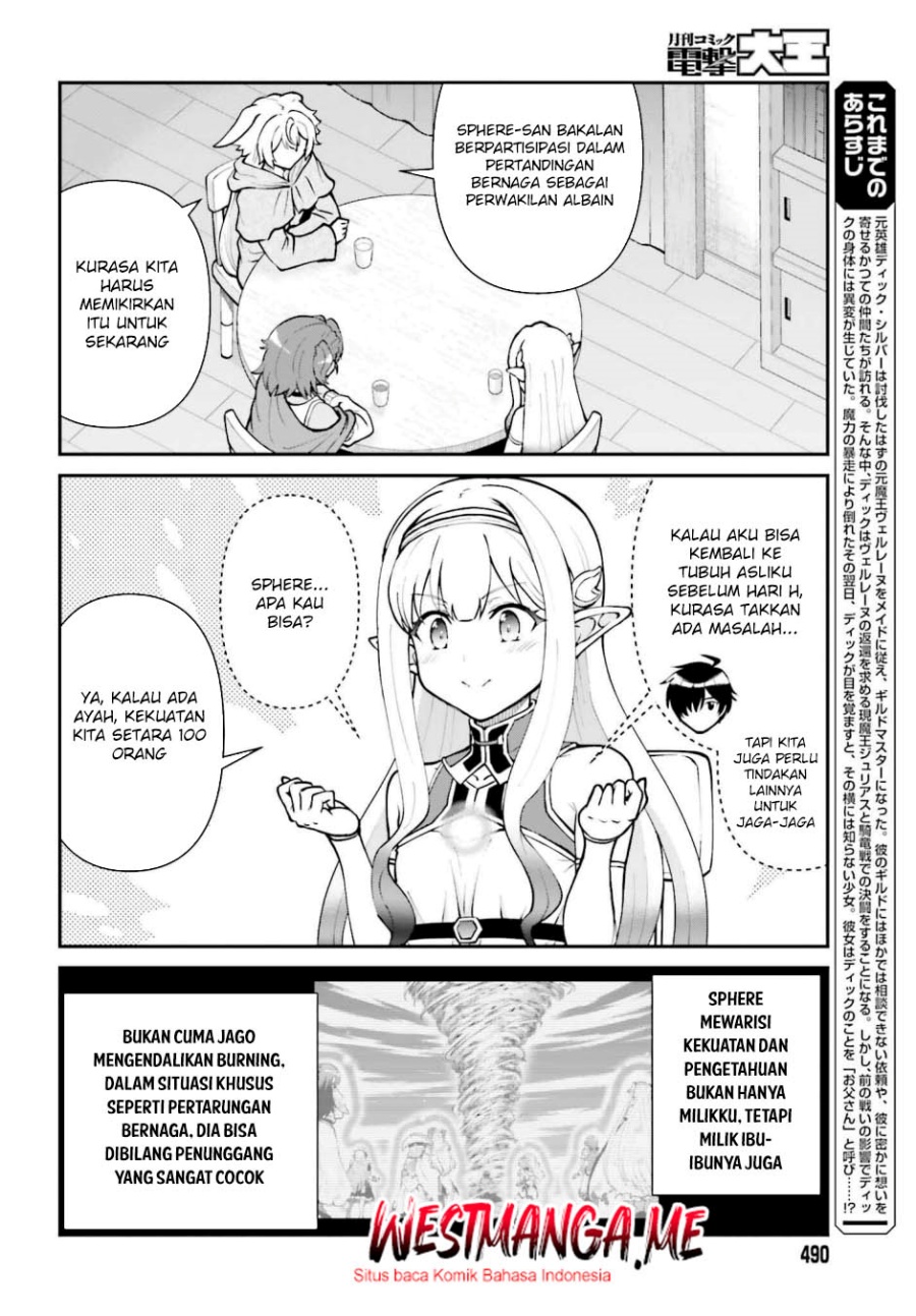 Maou Toubatsu Shita Ato, Medachitakunai node Guild Master ni Natta Chapter 65 Bahasa Indonesia