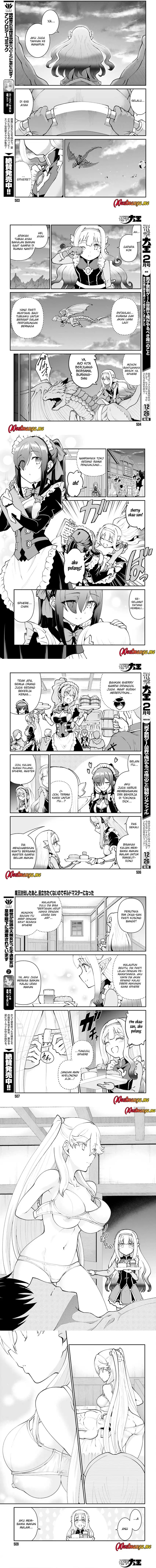 Maou Toubatsu Shita Ato, Medachitakunai node Guild Master ni Natta Chapter 69 Bahasa Indonesia