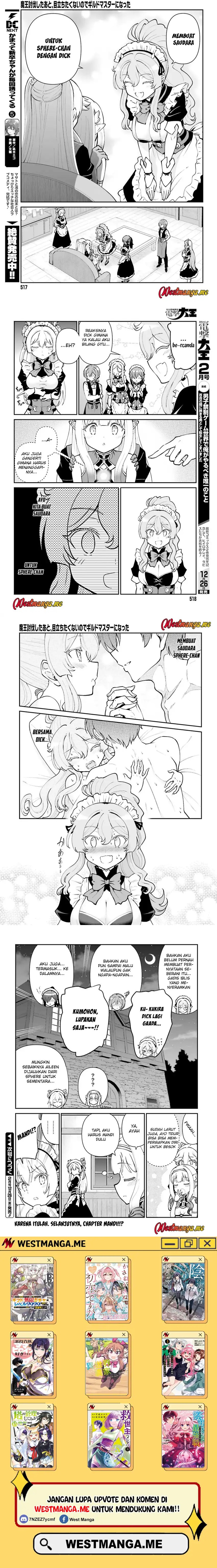 Maou Toubatsu Shita Ato, Medachitakunai node Guild Master ni Natta Chapter 69 Bahasa Indonesia