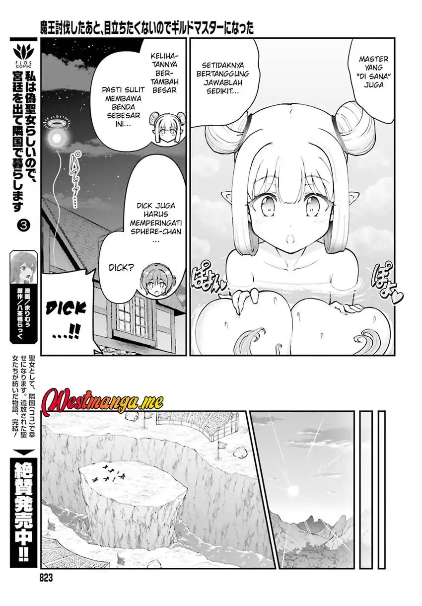 Maou Toubatsu Shita Ato, Medachitakunai node Guild Master ni Natta chapter 70