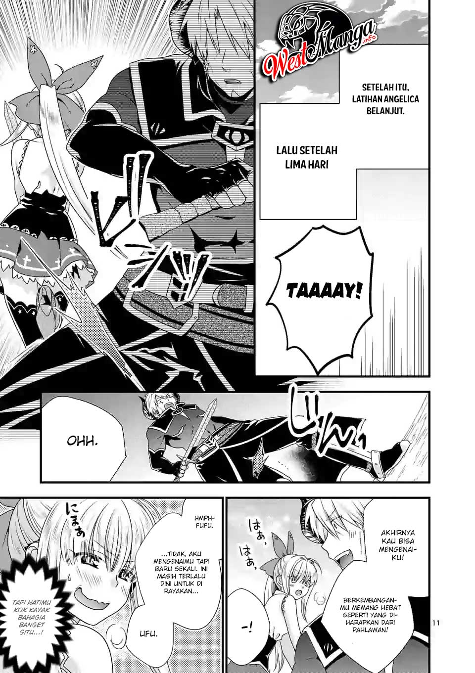 Maou desu Onna Yuusha no Hahaoya to Saikon Shita no de Onna Yuusha ga Giri no Musume ni Narimashita chapter 19