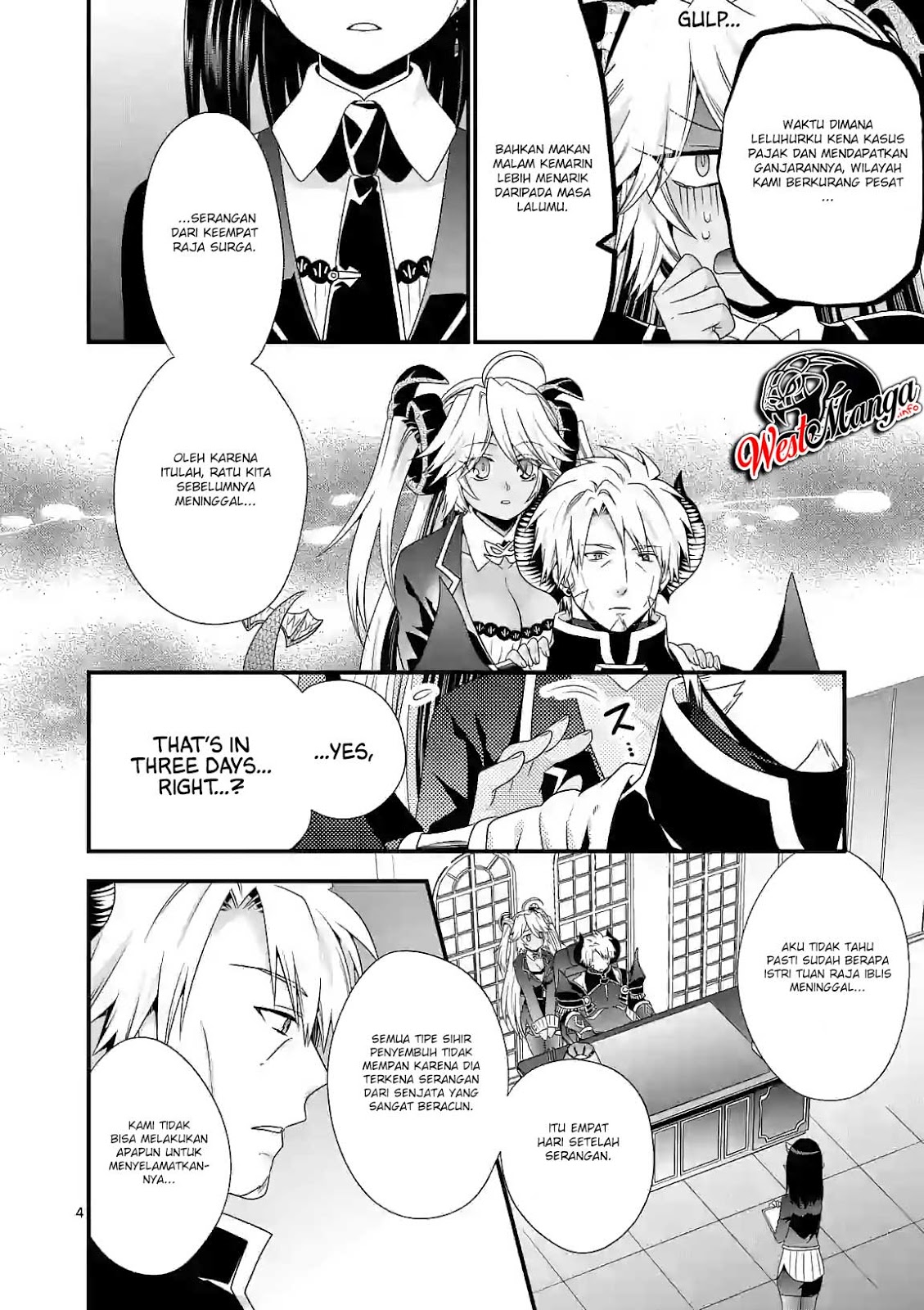 Maou desu Onna Yuusha no Hahaoya to Saikon Shita no de Onna Yuusha ga Giri no Musume ni Narimashita Chapter 25 Bahasa Indonesia