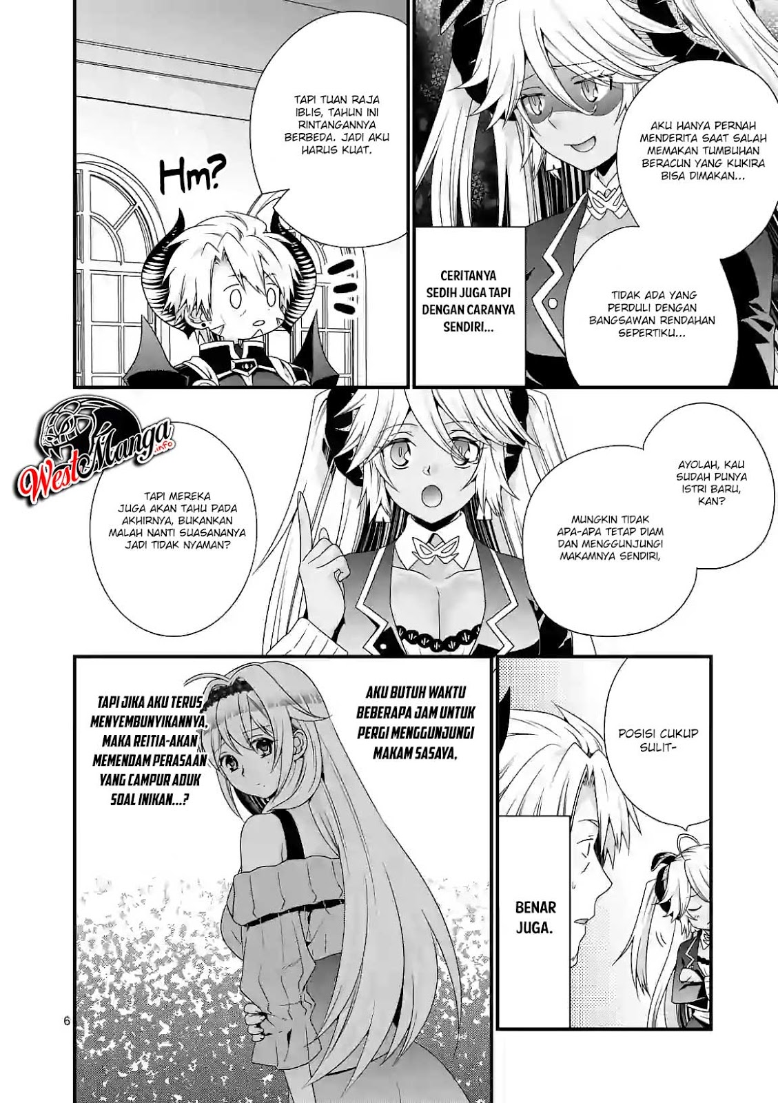 Maou desu Onna Yuusha no Hahaoya to Saikon Shita no de Onna Yuusha ga Giri no Musume ni Narimashita Chapter 25 Bahasa Indonesia