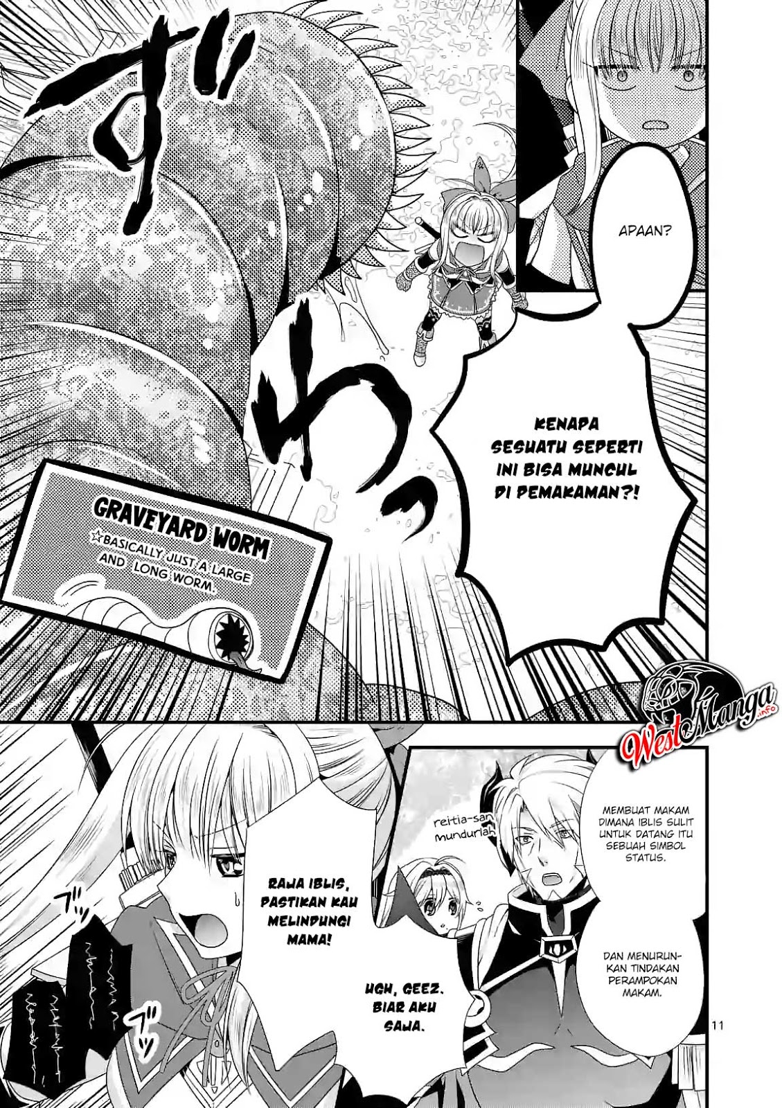 Maou desu Onna Yuusha no Hahaoya to Saikon Shita no de Onna Yuusha ga Giri no Musume ni Narimashita Chapter 25 Bahasa Indonesia