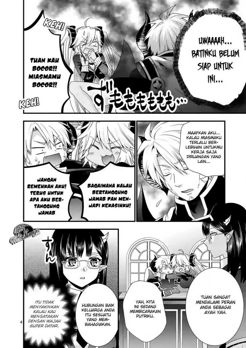 Maou desu Onna Yuusha no Hahaoya to Saikon Shita no de Onna Yuusha ga Giri no Musume ni Narimashita Chapter 38 Bahasa Indonesia