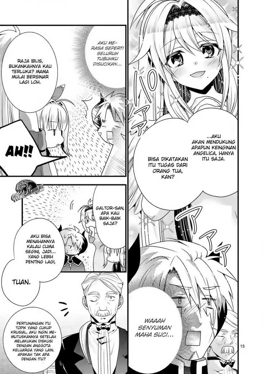 Maou desu Onna Yuusha no Hahaoya to Saikon Shita no de Onna Yuusha ga Giri no Musume ni Narimashita Chapter 38 Bahasa Indonesia