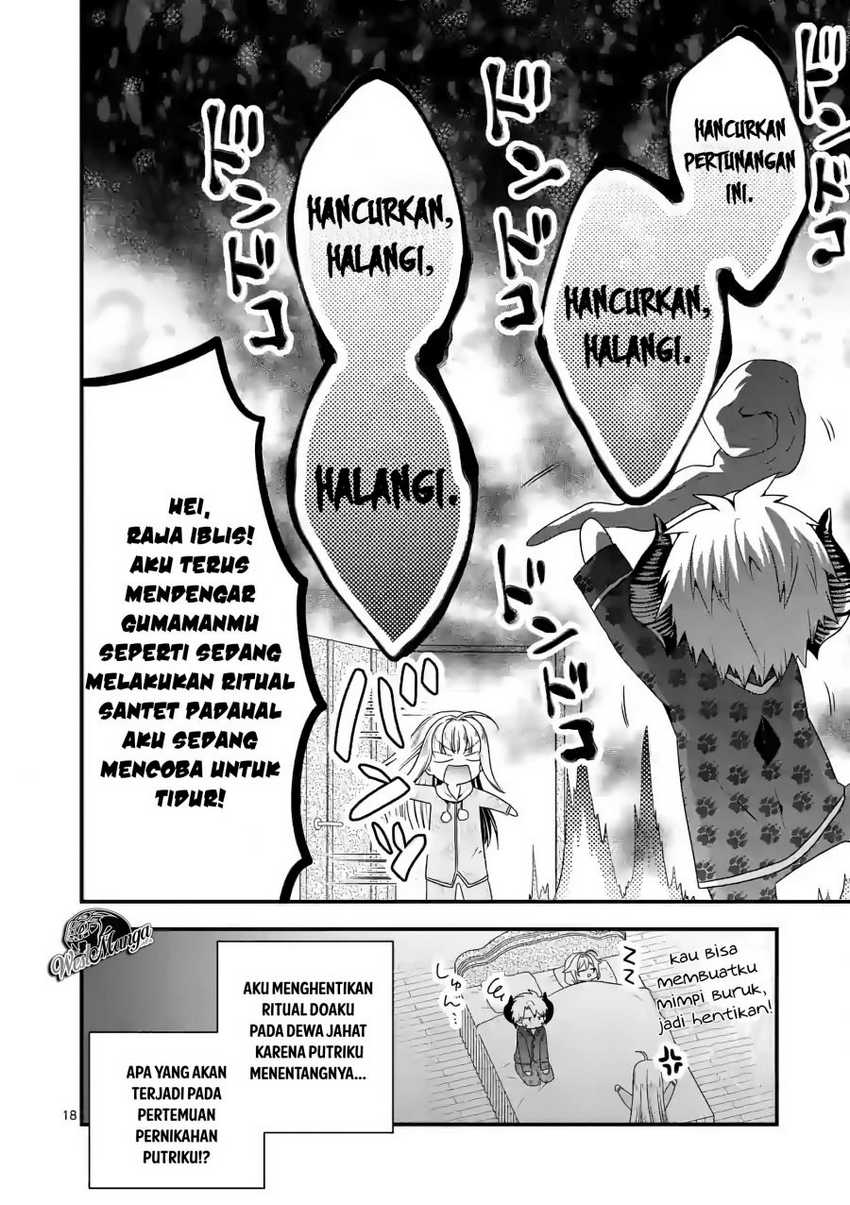 Maou desu Onna Yuusha no Hahaoya to Saikon Shita no de Onna Yuusha ga Giri no Musume ni Narimashita Chapter 38 Bahasa Indonesia