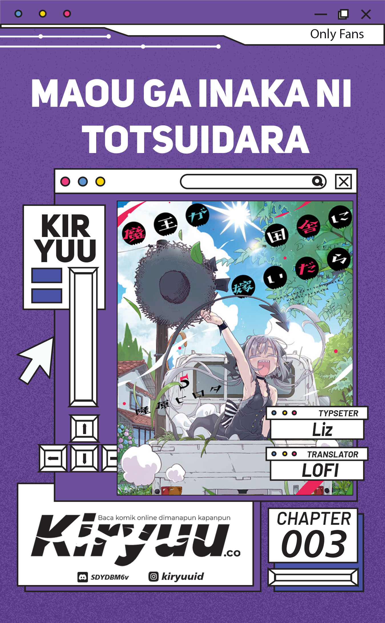 Maou ga Inaka ni Totsuidara Chapter 03 Bahasa Indonesia