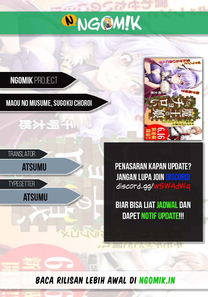 Maou no musume, sugoku choroi chapter 10