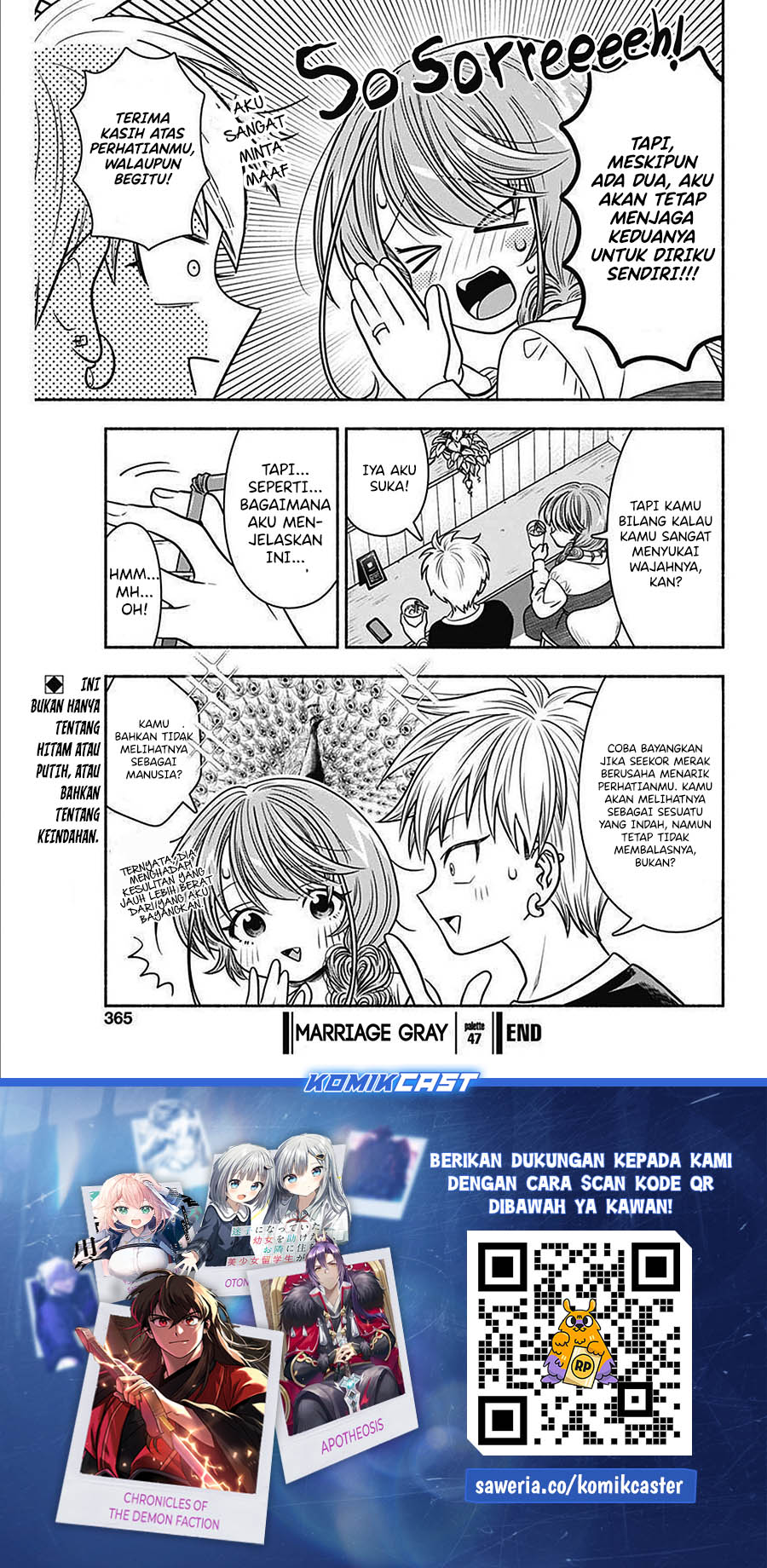 Marriage Gray Chapter 47 Bahasa Indonesia
