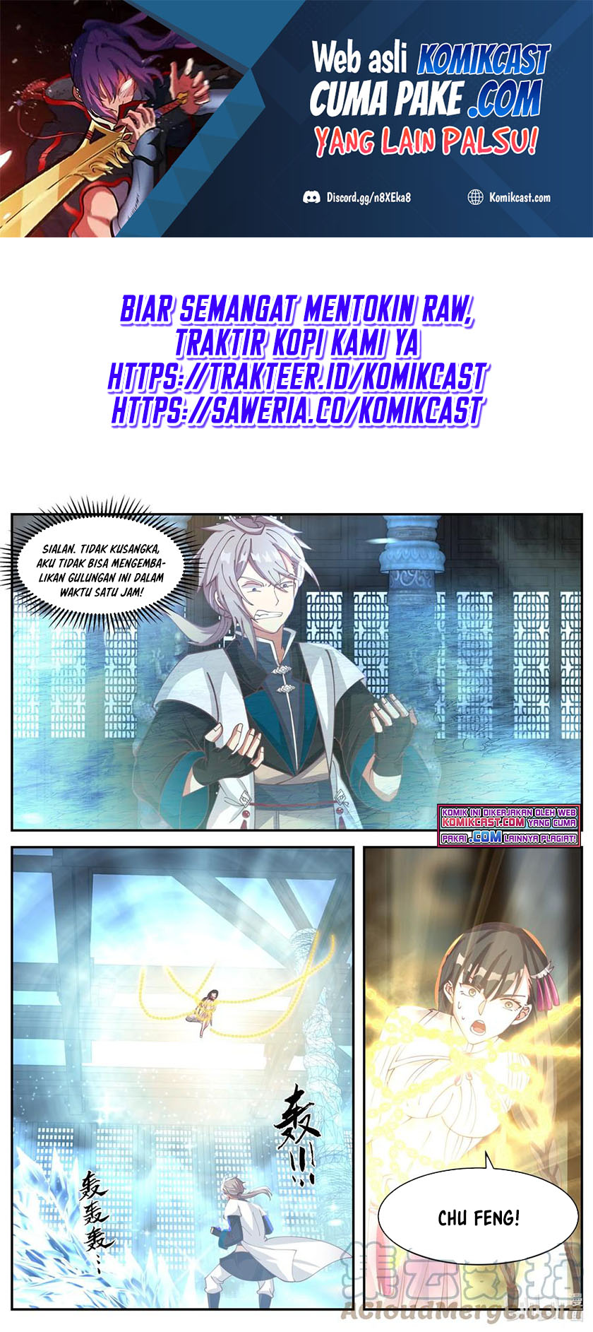 Martial God Asura Chapter 301 Bahasa Indonesia