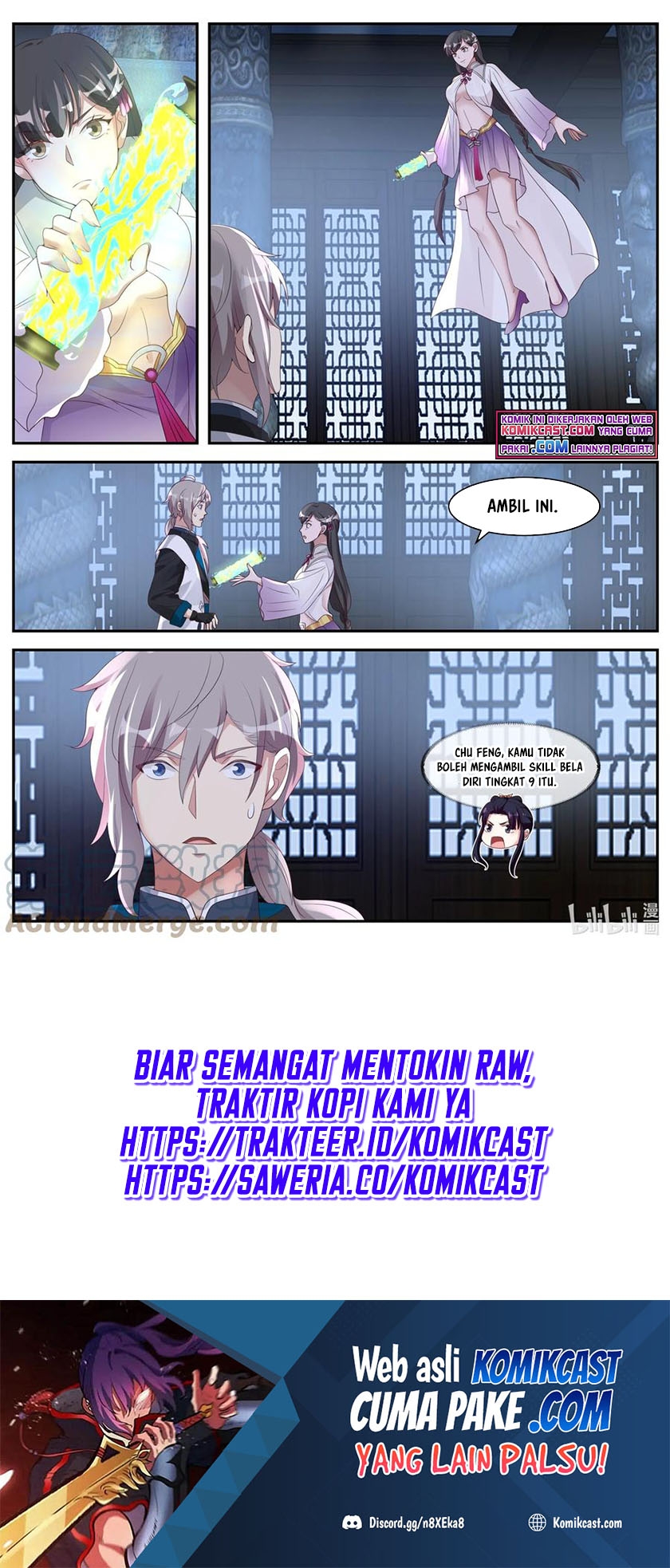 Martial God Asura Chapter 301 Bahasa Indonesia