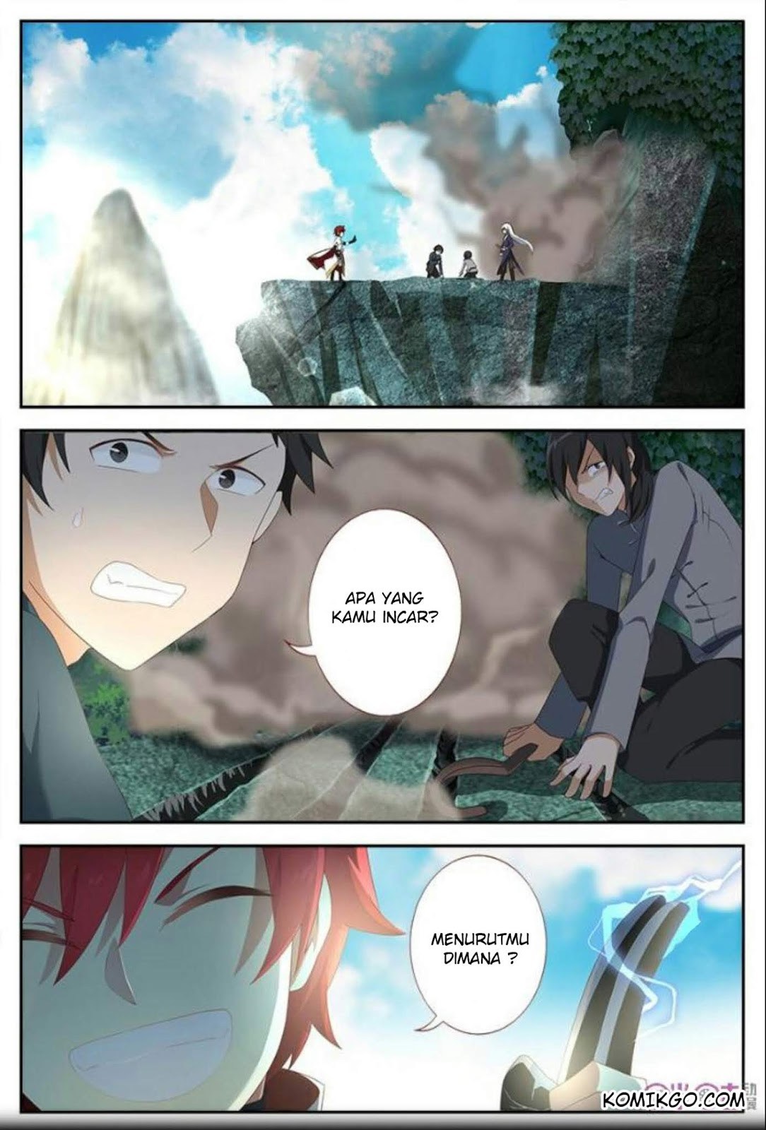 Martial God’s Space chapter 15