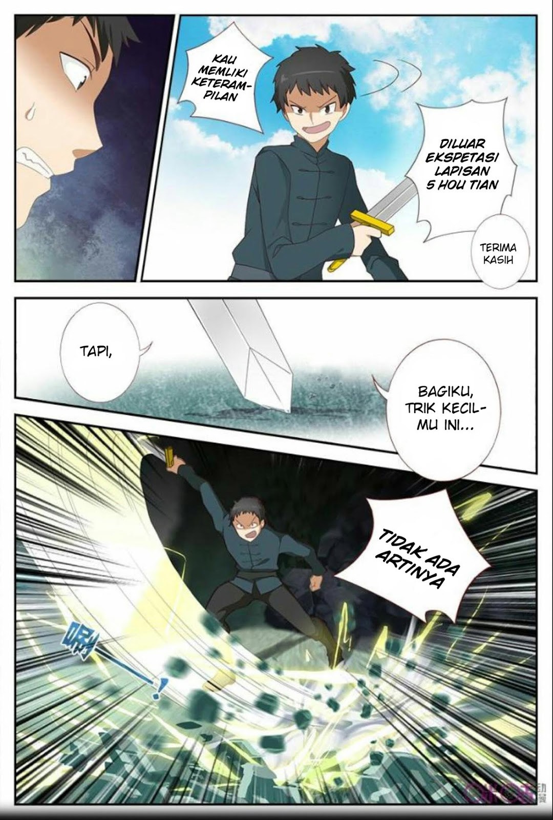Martial God’s Space chapter 15