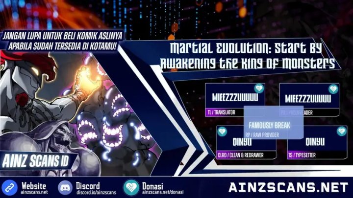 Martial Evolution: Start by Awakening the King of Monsters chapter 49