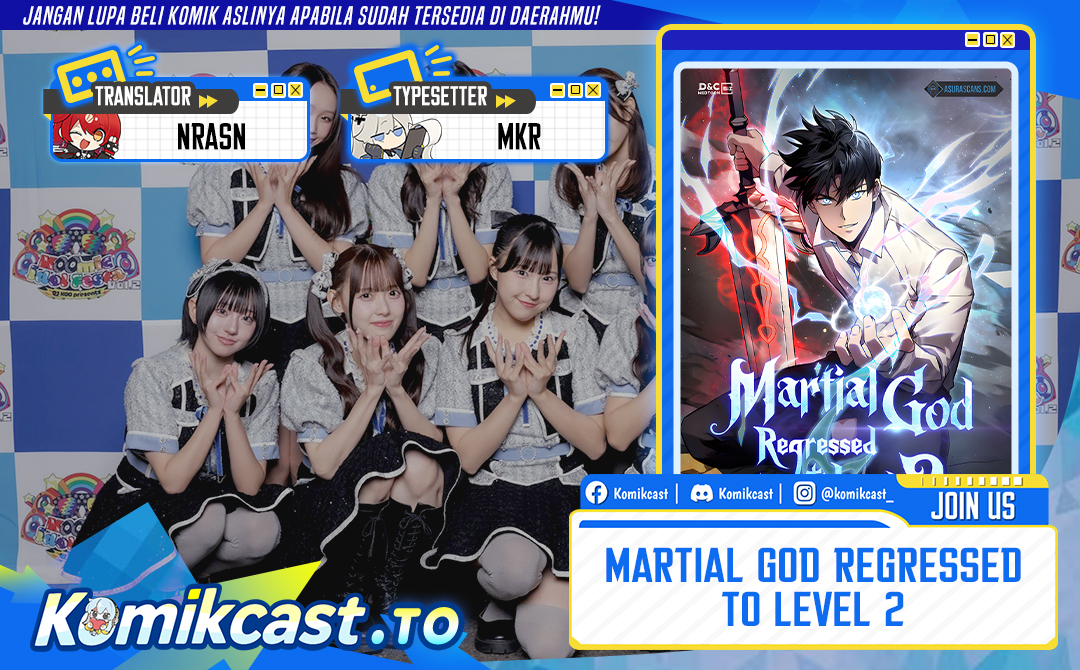 Martial God Regressed to Level 2 Chapter 105 Bahasa Indonesia