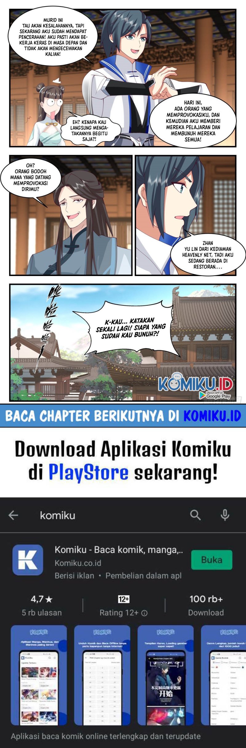 Martial Peak Chapter 2822 Bahasa Indonesia