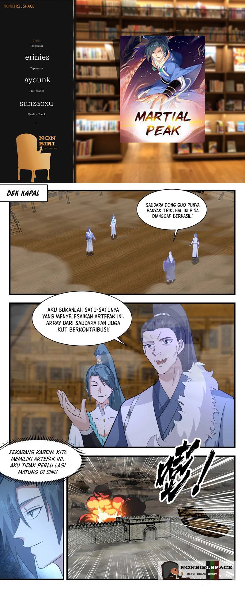 Martial Peak Chapter 3059 Bahasa Indonesia