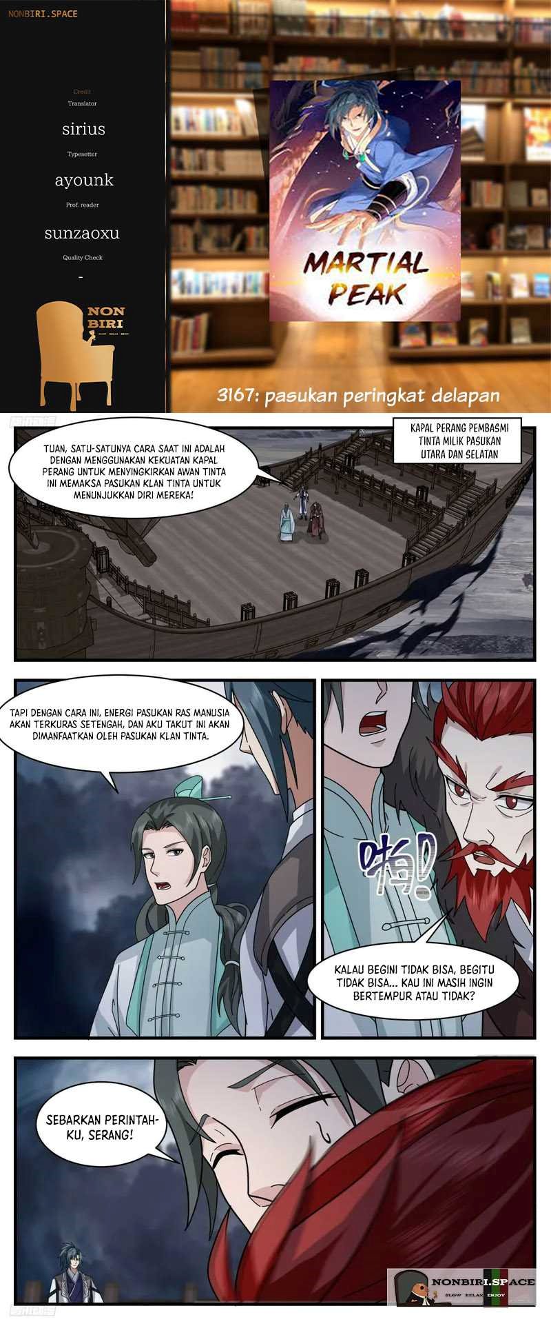 Martial Peak chapter 3167