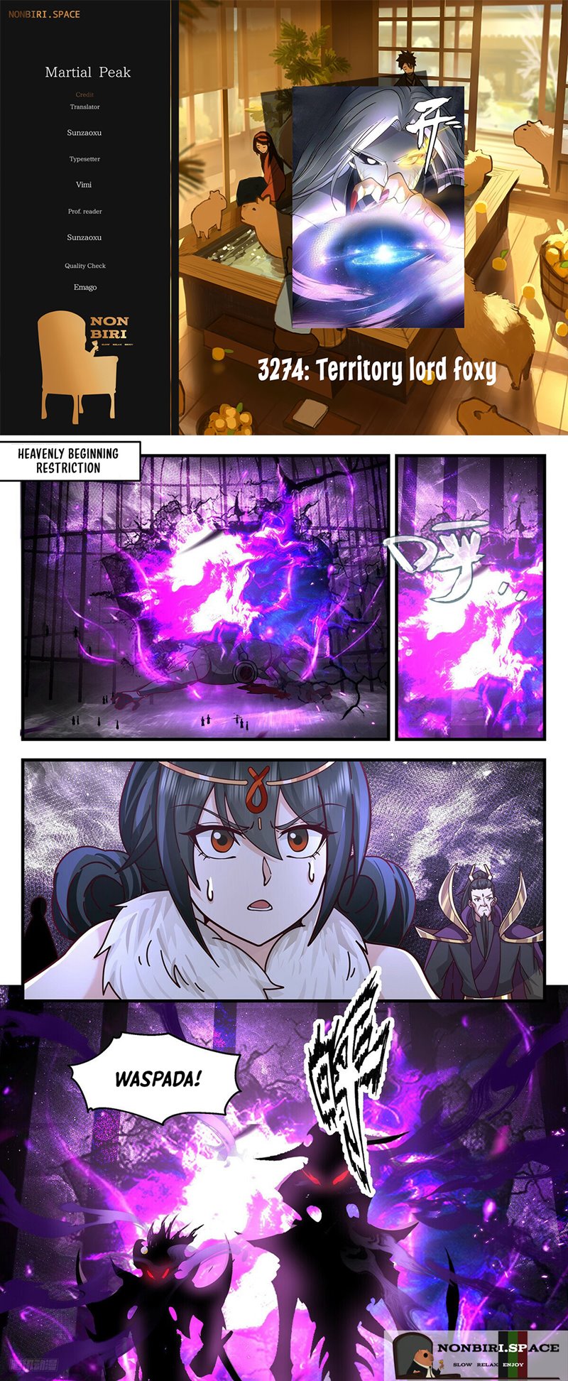 Martial Peak Chapter 3274 Bahasa Indonesia