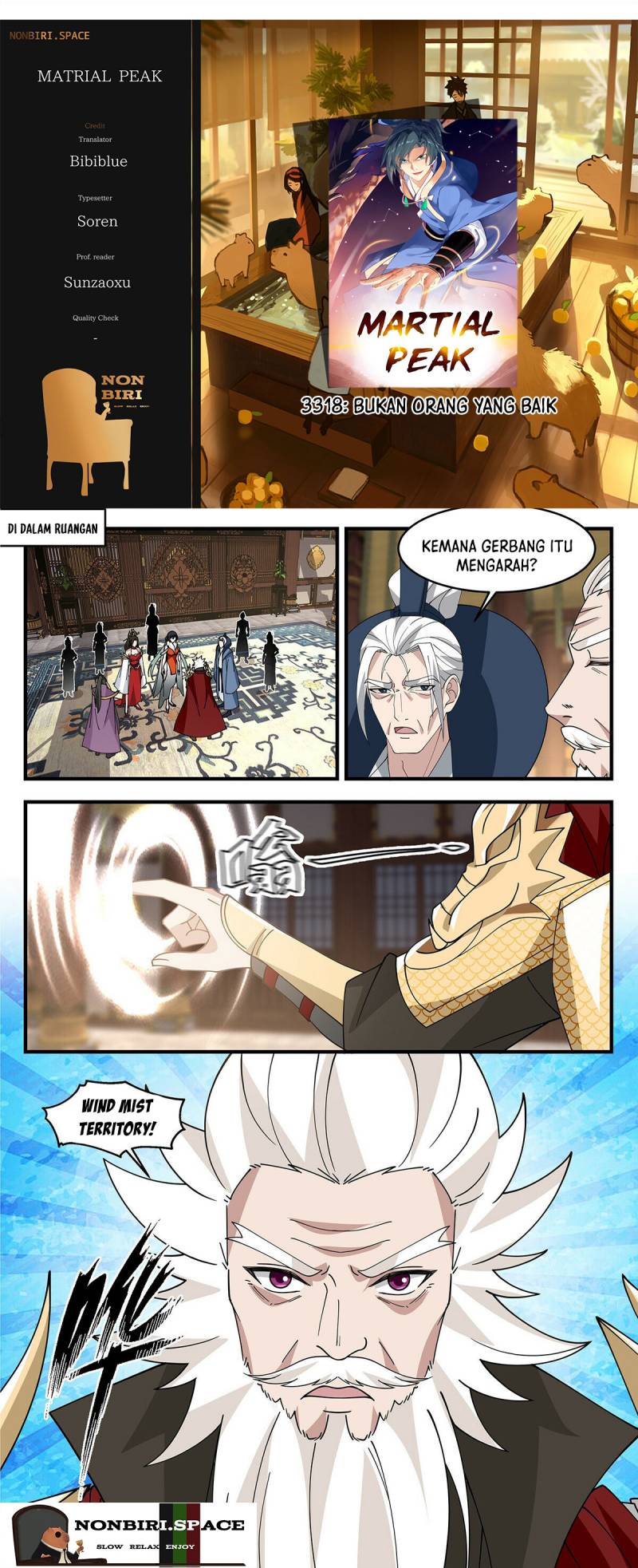 Martial Peak Chapter 3318 Bahasa Indonesia