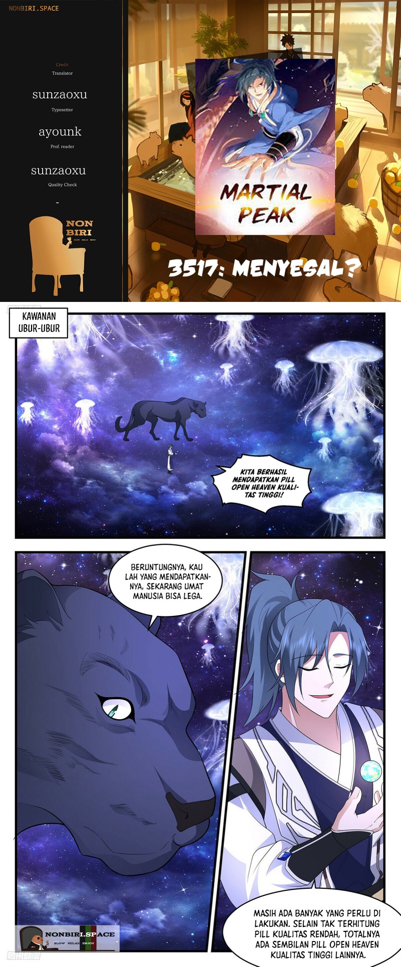 Martial Peak Chapter 3517 Bahasa Indonesia