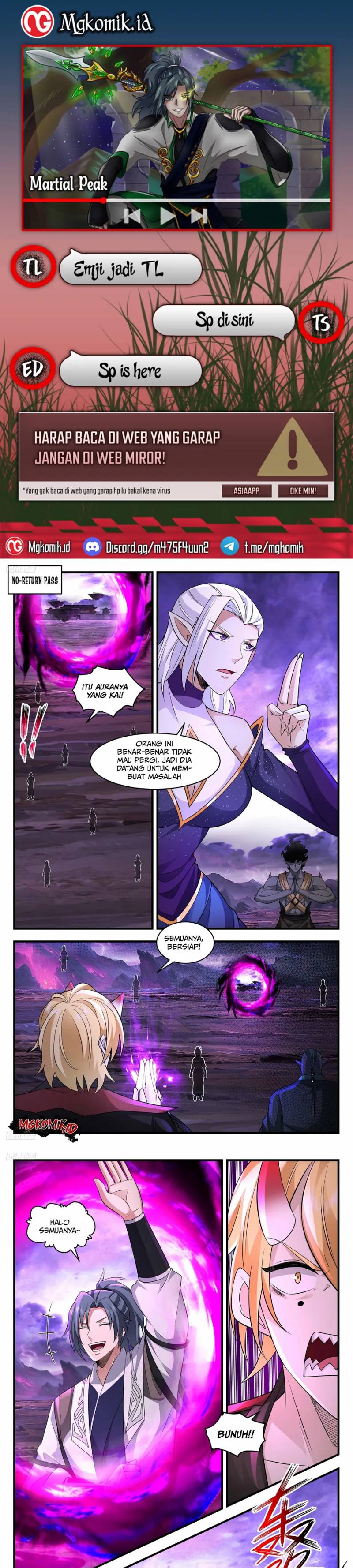 Martial Peak chapter 3695