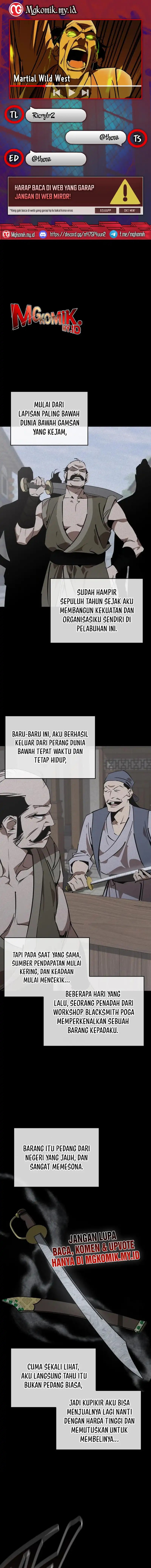 Martial Wild West Chapter 103 Bahasa Indonesia