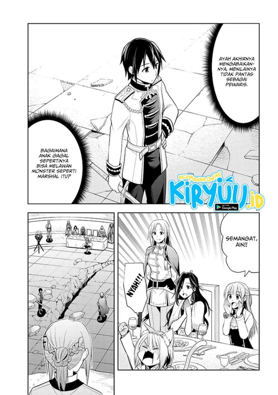 Maseki Gurume: Mamono no Chikara o Tabete Ore wa Saikyou! Chapter 61 Bahasa Indonesia