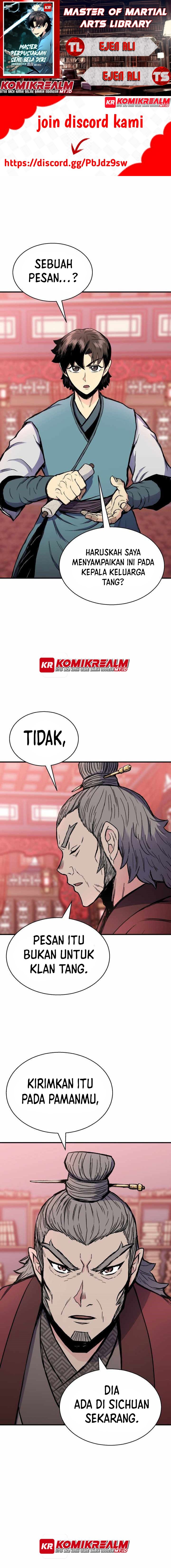 Master of the Martial Arts Library Chapter 29 Bahasa Indonesia