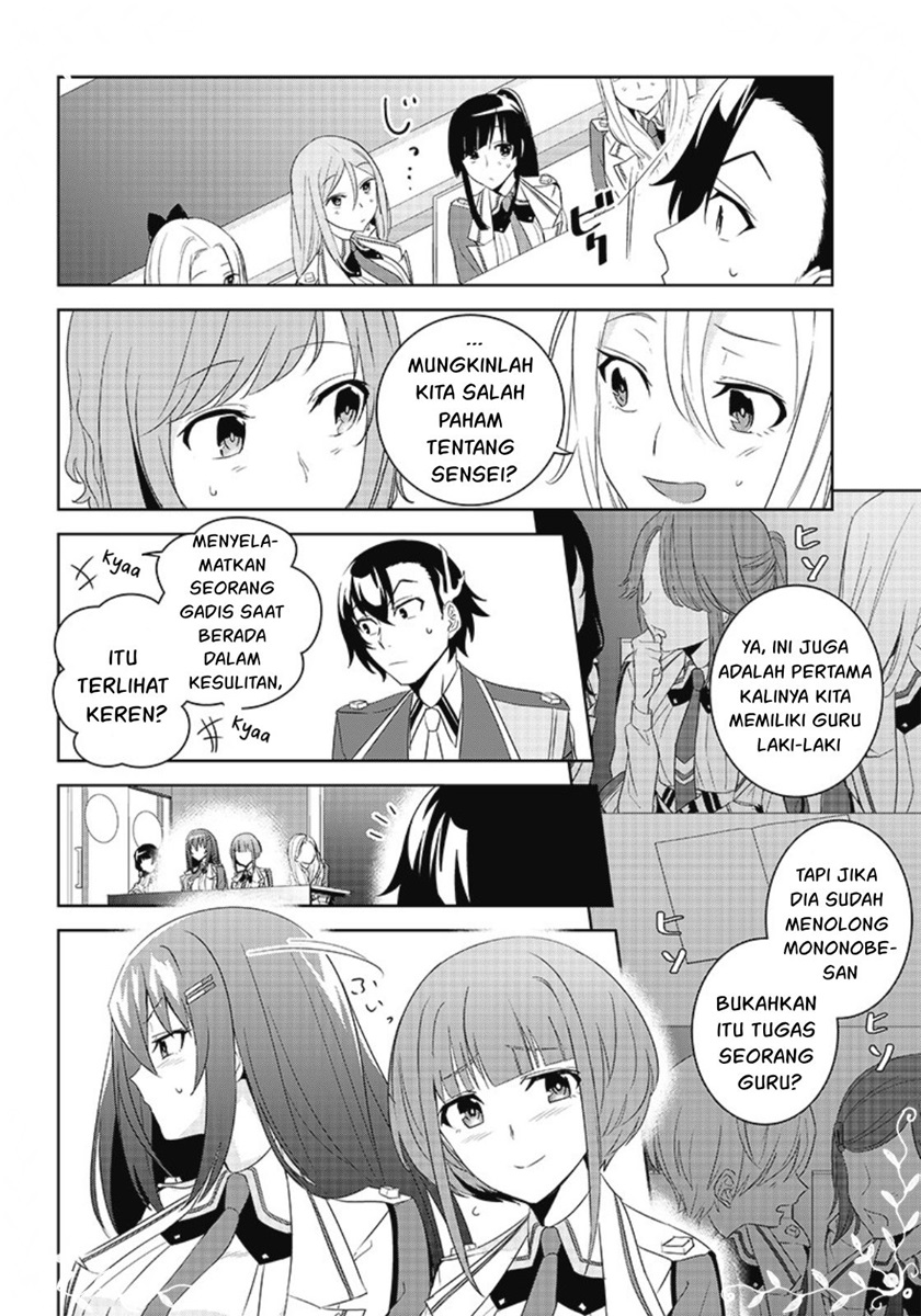 Matei Kyoushi to Juuzoku Shoujo no Haitoku Keiyaku Chapter 03.2 Bahasa Indonesia