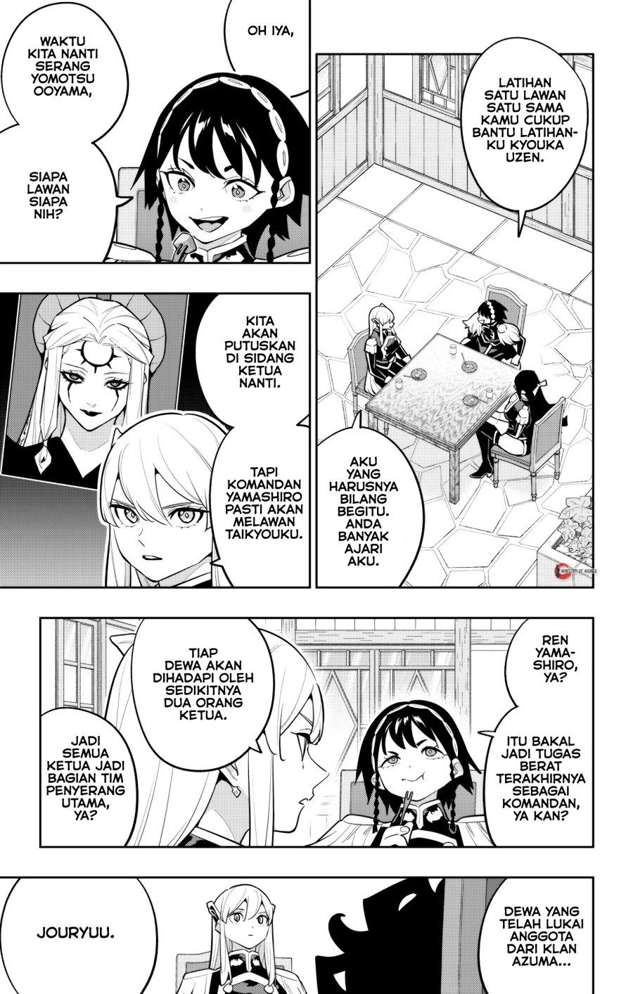 Mato Seihei no Slave Chapter 167 Bahasa Indonesia