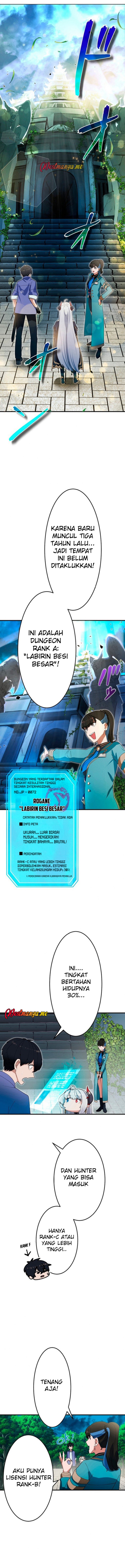 Maxed-Out Luck Overpower — The Unluckiest Adventurer Becomes the Strongest Through Reversed Stats! Chapter 04 Bahasa Indonesia