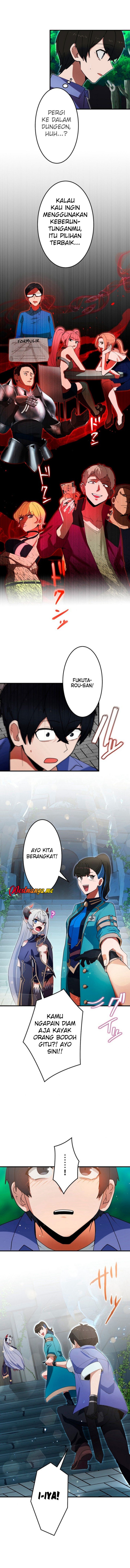 Maxed-Out Luck Overpower — The Unluckiest Adventurer Becomes the Strongest Through Reversed Stats! Chapter 04 Bahasa Indonesia