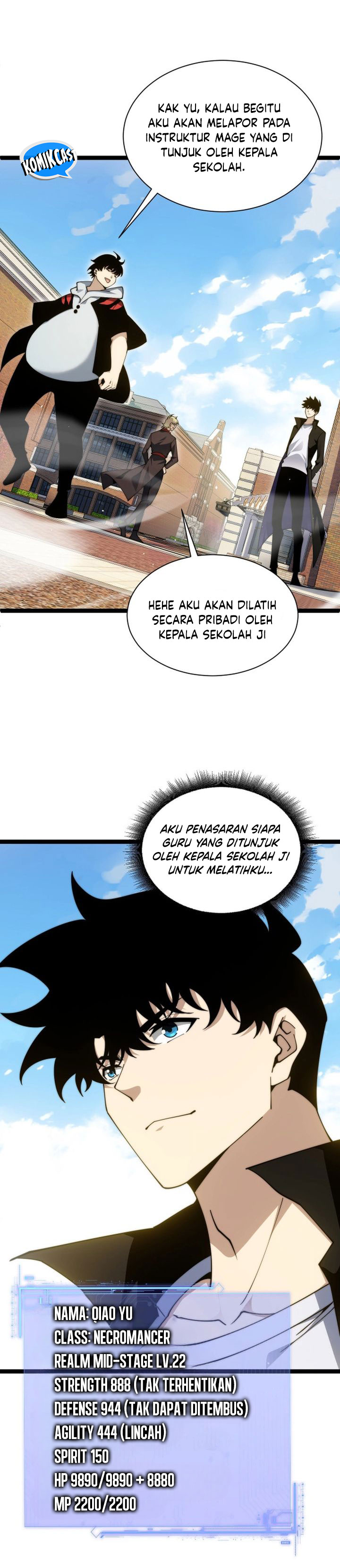 Maxed Strength Necromancer chapter 105