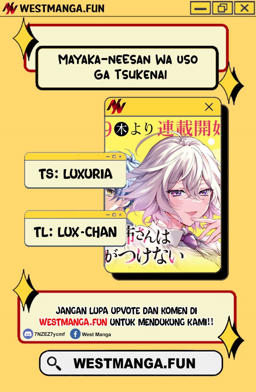 Mayaka-neesan wa Uso ga Tsukenai chapter 3