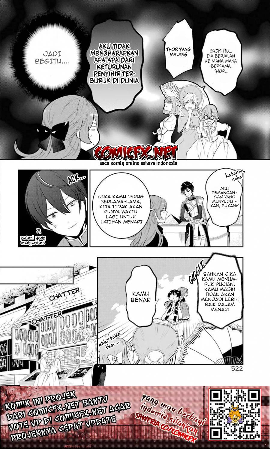 Maydare Tensei Monogatari: Kono Sekai de Ichiban Warui Majo Chapter 03 Bahasa Indonesia